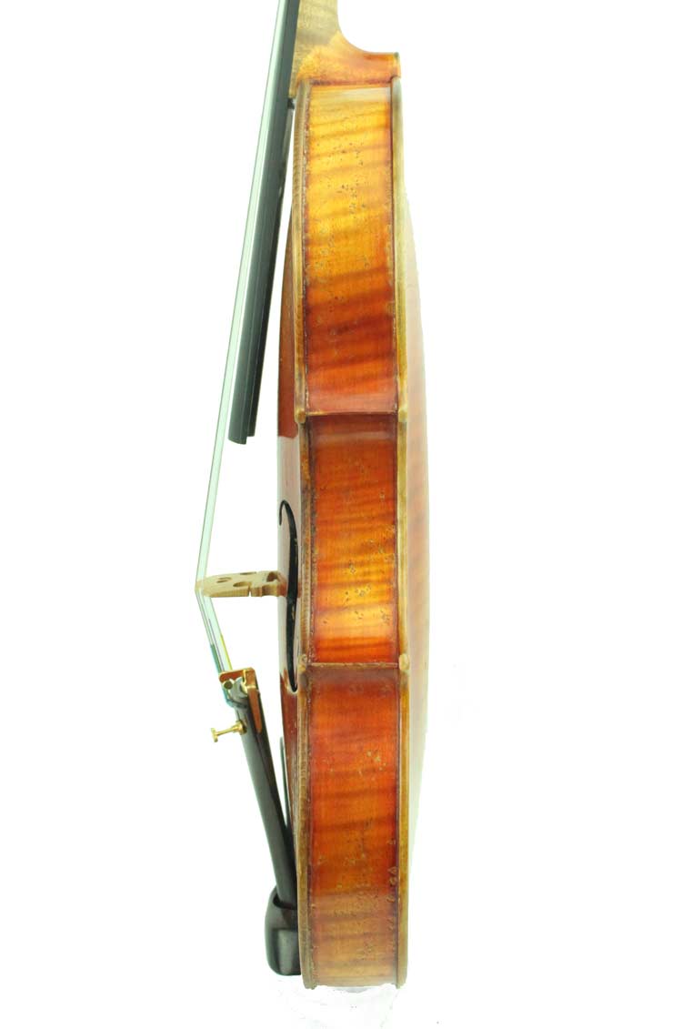 MV15/ 23 German (Markneukirchen). \'Heinrich Moseley Handmade Circa violin. Heberlein\' Amati | Copy. Theodor Violins sample. 1925. 4/4 Sound
