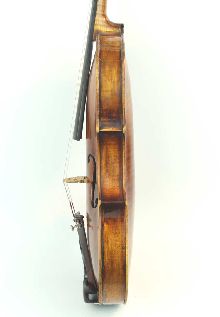 AS01/ 12 Circa 1780-1800, German (Mittenwald) 4/4 violin. Sound 