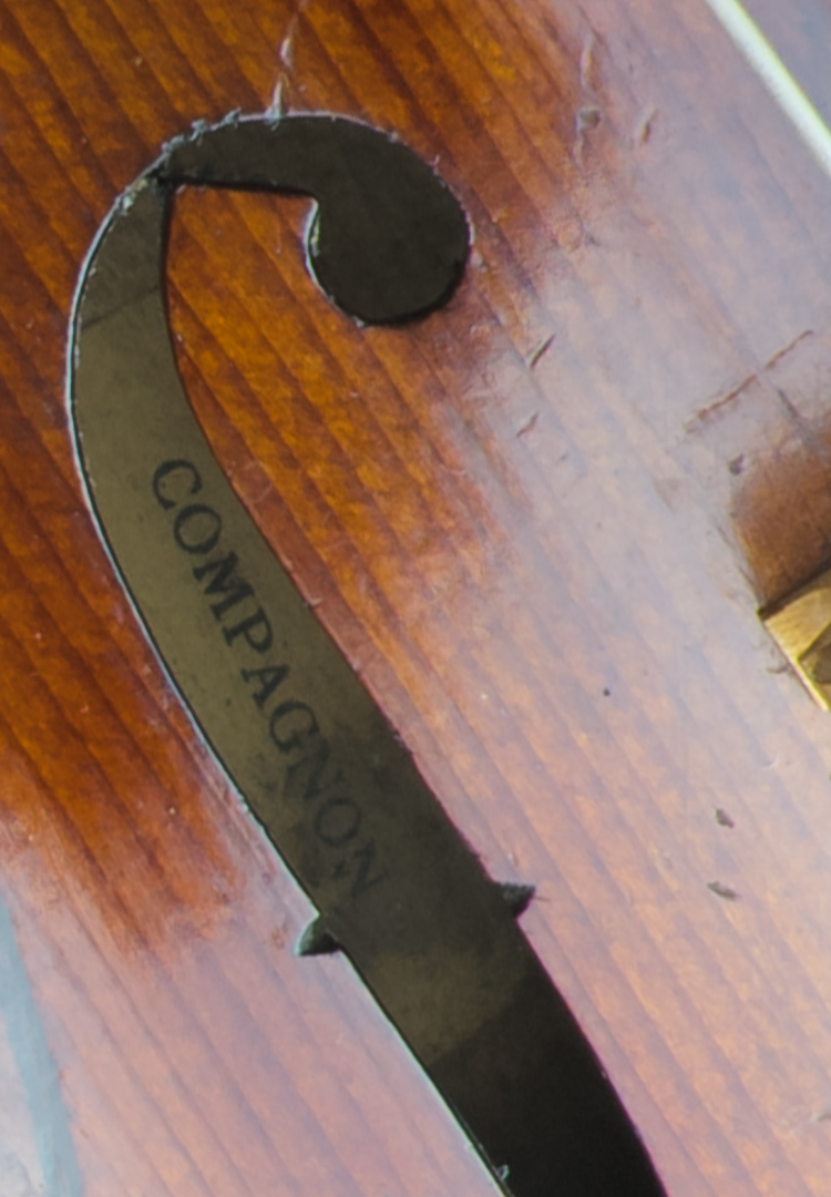 MV18/ 74 Circa 1900s French 4/4 violin. From the workshop of Jérôme Thibouville-Lamy (JTL). Strad model. Soundsample - Image 5