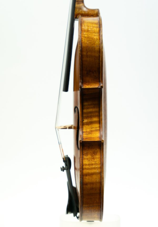 MV18/ 80 Circa 1890s French Caussin Frères workshop 4/4 violin. Soundsample. - Image 3