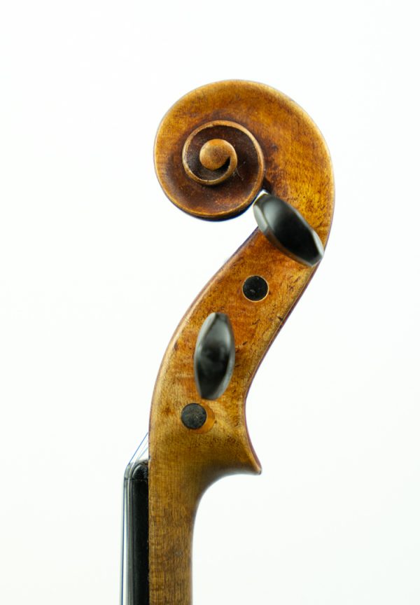 MV18/ 80 Circa 1890s French Caussin Frères workshop 4/4 violin. Soundsample. - Image 4