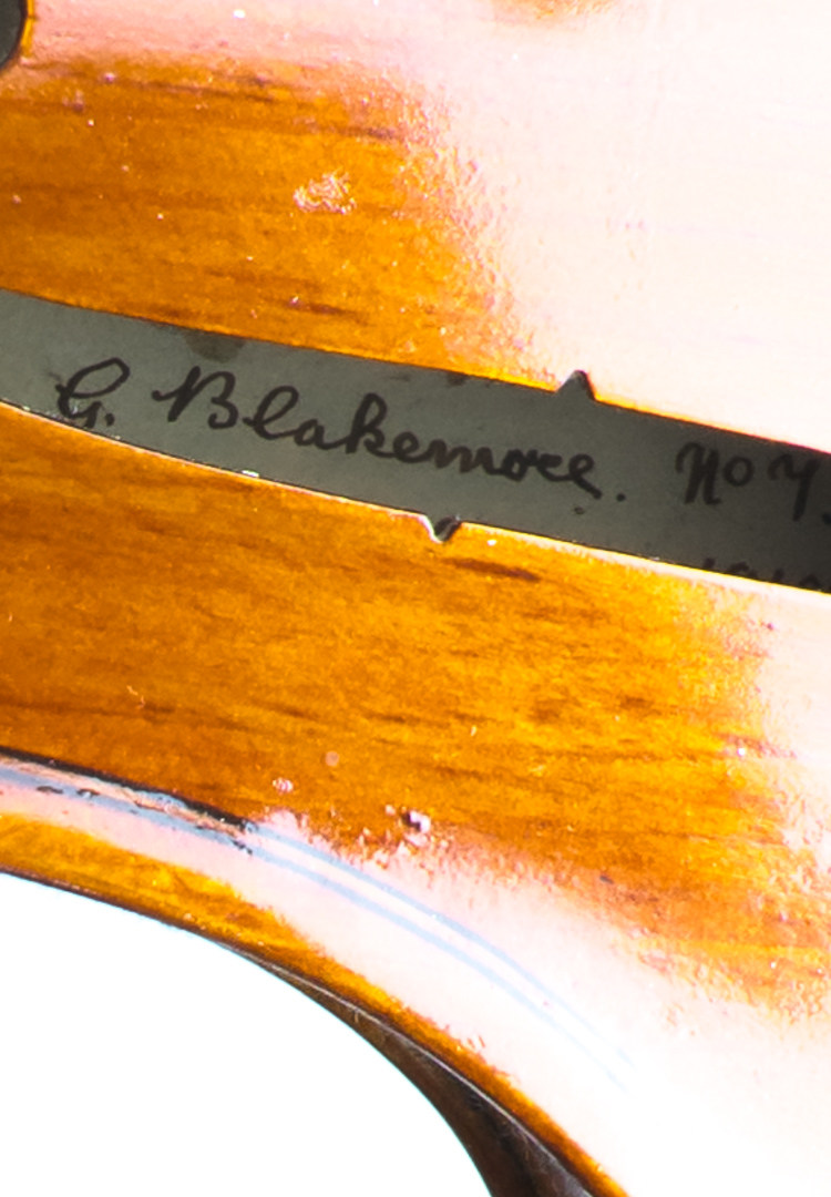 AS02/ 12 Circa 1947 English 16.75" viola. Labelled: 'G. Blakemore'. - Image 5