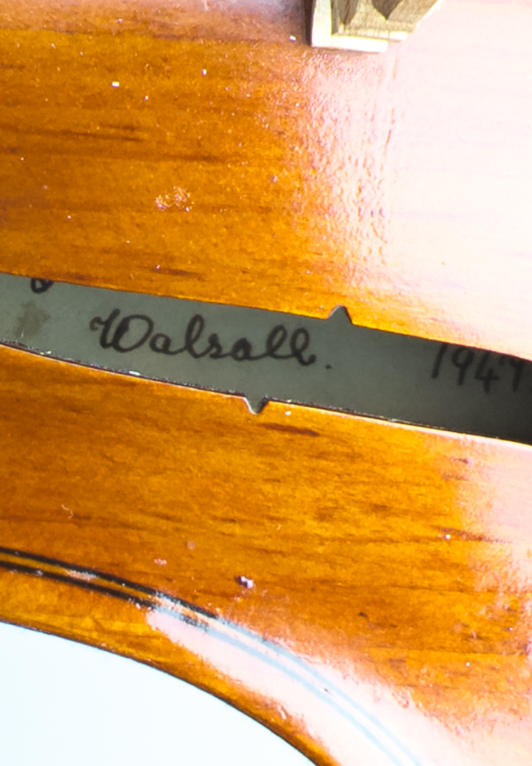 AS02/ 12 Circa 1947 English 16.75" viola. Labelled: 'G. Blakemore'. - Image 6