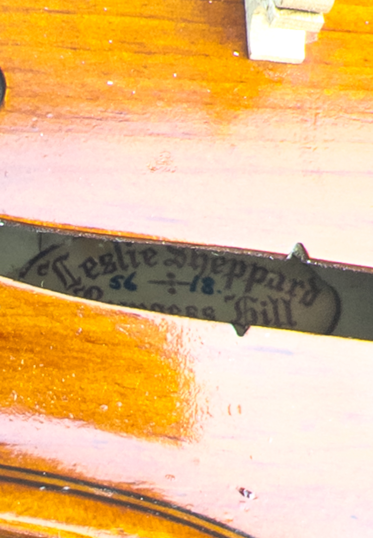 AS02/ 12 Circa 1947 English 16.75" viola. Labelled: 'G. Blakemore'. - Image 8