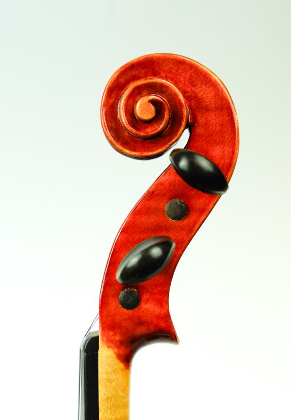 AS02/ 11 English Circa 1995 4/4 violin made by Barbara Mayer. - Image 4