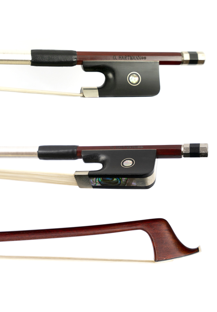 4456H New 4/4 veneered carbon fibre cello bow