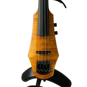 MV19/ 84 Pre-owned NS WAV electric violin in amberburst finish