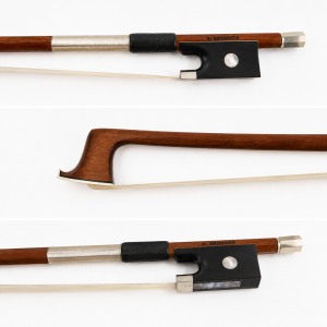 LARVLN/NFM NEW L’archet Brasil Pernambuco 4/4 Violin Bow Nickel