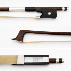 JCLB1 J. Thibouville-Lamy M. Series Bow with Nickel Silver Mount - Cello