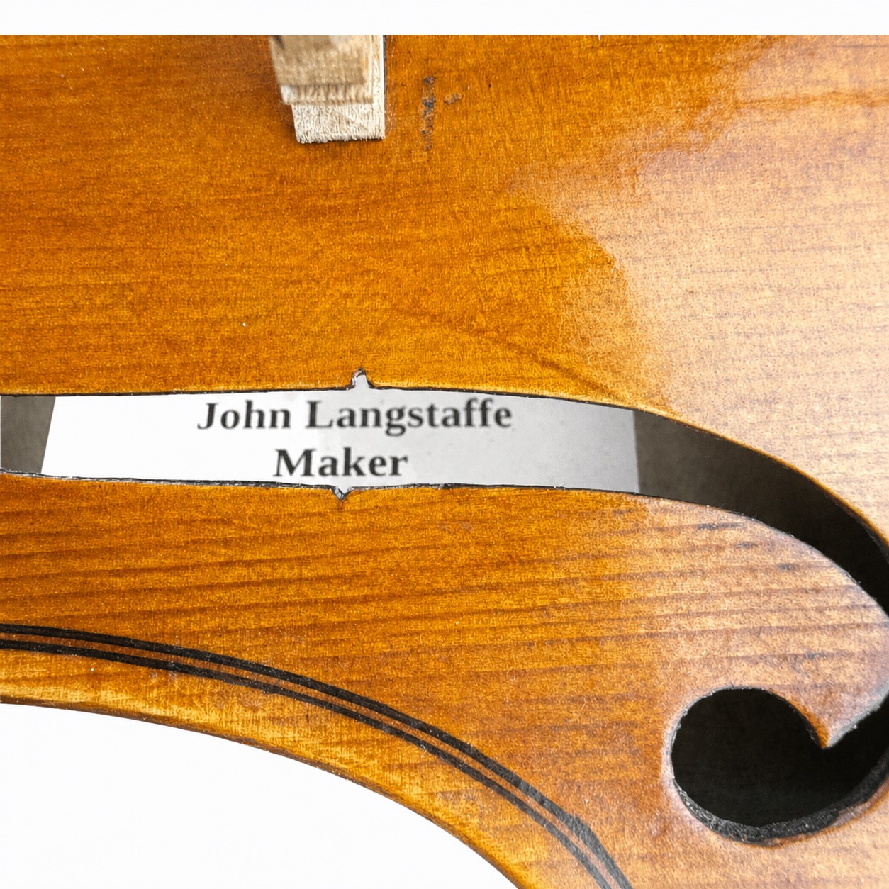 CSM01/ 12B 4/4 violin by John Langstaffe - Image 7