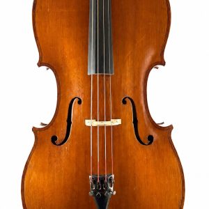 AS02/ 40 Circa 1889. Antique German cello 4/4 by Hermann Schlosser. Soundsample.