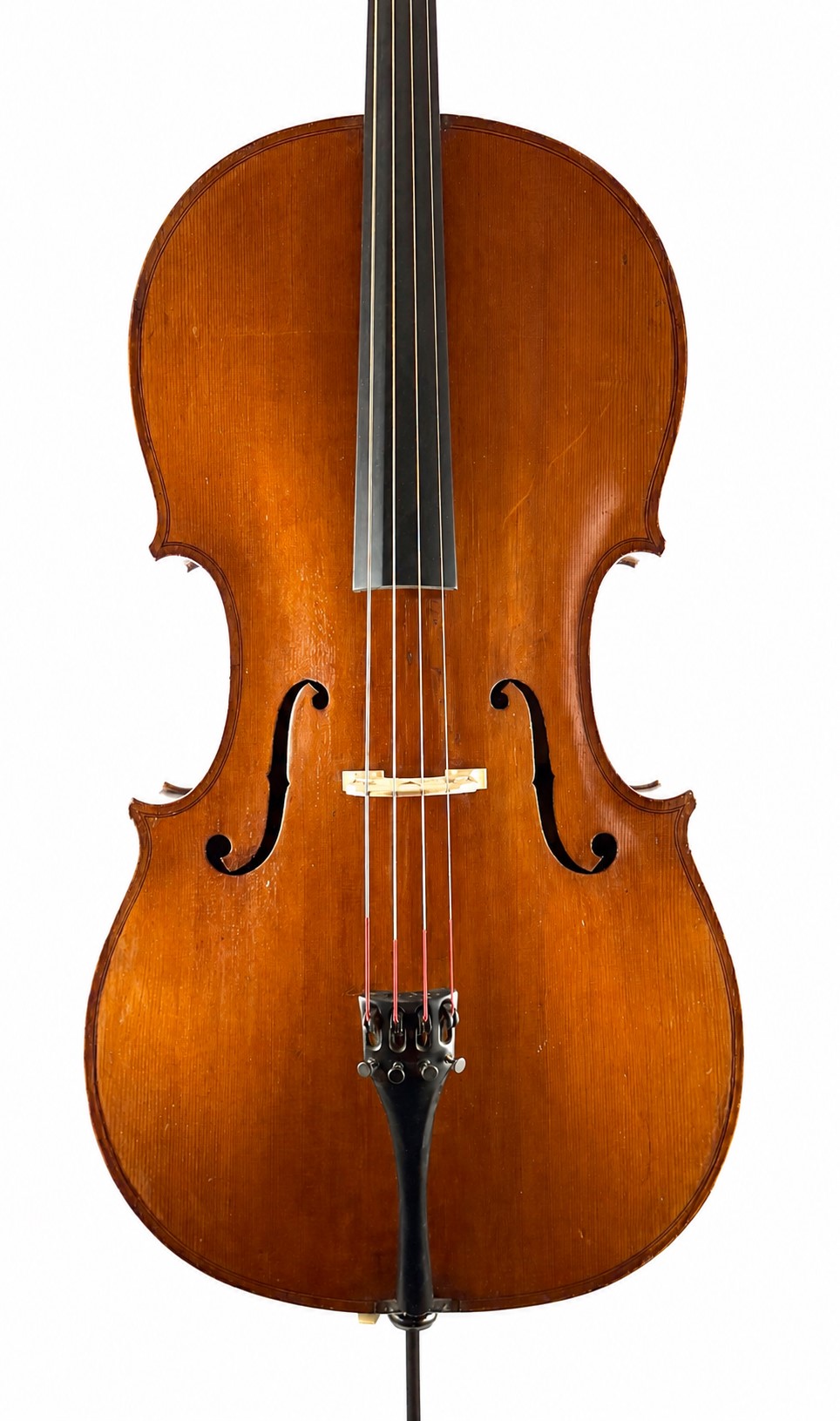 AS02/ 40 Circa 1889. Antique German cello 4/4 by Hermann Schlosser. Soundsample.